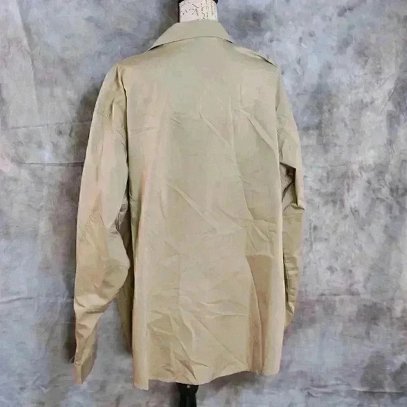 NWT Propper 3XL Kinetic Long Sleeve Tactical button down shirt Khaki - Picture 3 of 16